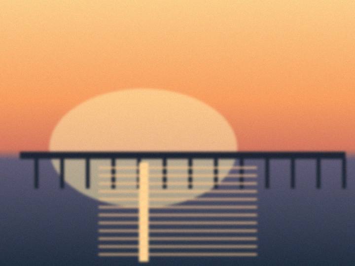 Color placeholder — Oceanside Pier